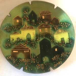 Enameled Ashtray Sasha Blastoff